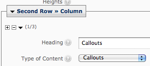 Re-ordering columns